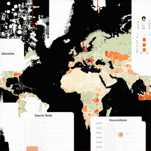 Screenshot of a maps analytics dashboard showing local search insights and citation data