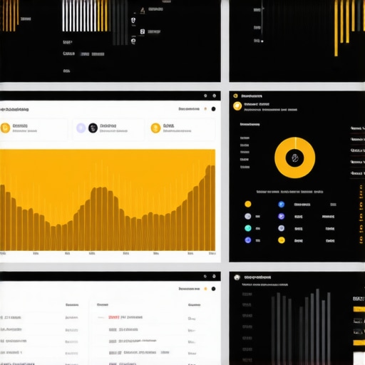 Screenshots of local SEO software dashboards showcasing citation, maps analytics, review management, and rank tracking tools.