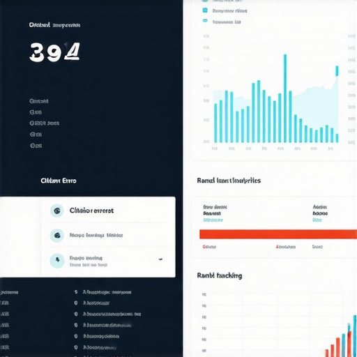 Local SEO Management Dashboard Screenshot of a local SEO dashboard showing citation, map analytics, and ranking data.