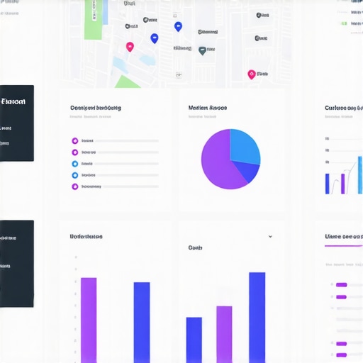 Dashboard displaying maps analytics and SEO metrics, symbolizing ongoing tool maintenance