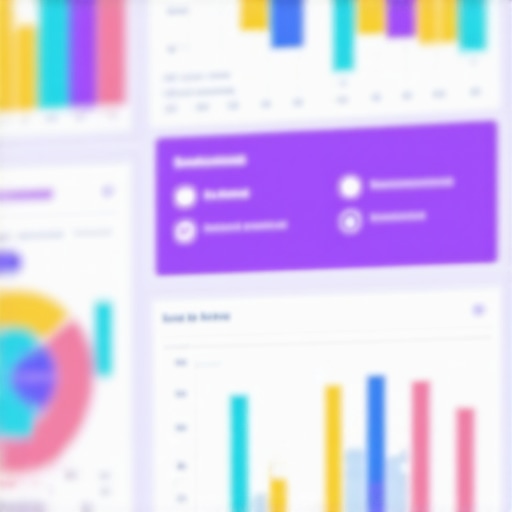 A modern dashboard illustrating conflicting local SEO metrics with data discrepancies