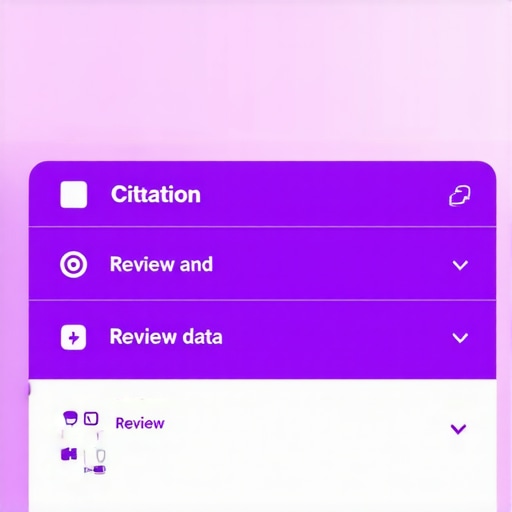 Visual of local SEO API configuration panel with integration options.