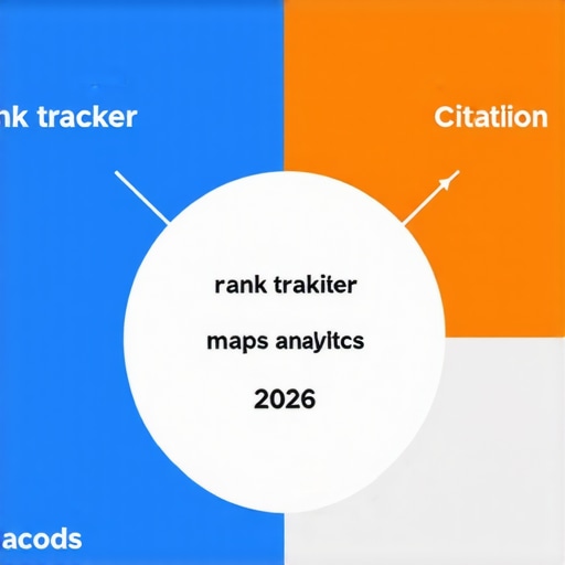 Integrated Local SEO Tools for 2026 Illustration of interconnected tools managing local SEO data