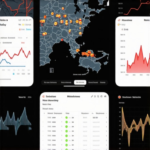 Analyzing Maps Analytics for Reputation Protection Dashboard showing local SEO maps analytics and traffic spikes