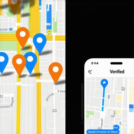 Cleaning Up Local Business Listing Data Comparison of messy vs clean local business listing data on a map