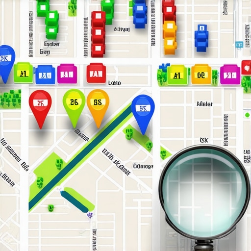Hyper-Local SEO Grid Analysis A visual representation of hyper-local rank tracking data across a city grid.