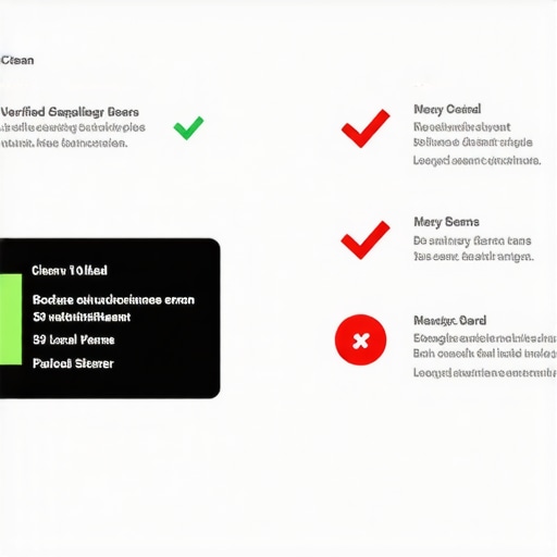 Comparison of clean and messy local business listings showing data consistency errors