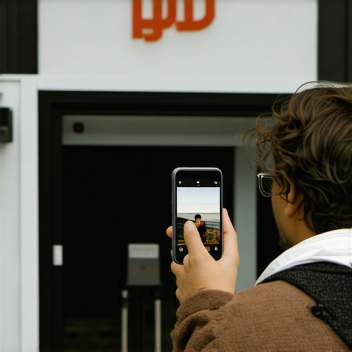 A business owner filming a verification video to bypass the Google postcard wait.