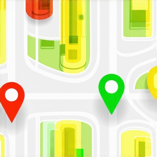 Local Proximity Ranking Heatmap A 3D heatmap visualization showing how local search rankings vary by neighborhood proximity.