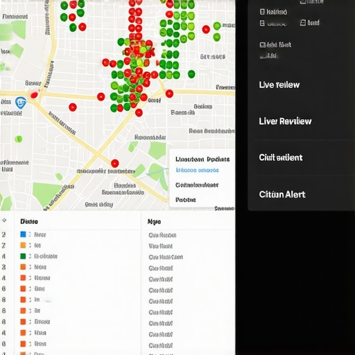 Professional local SEO software dashboard showing rank tracking and citation monitoring metrics.