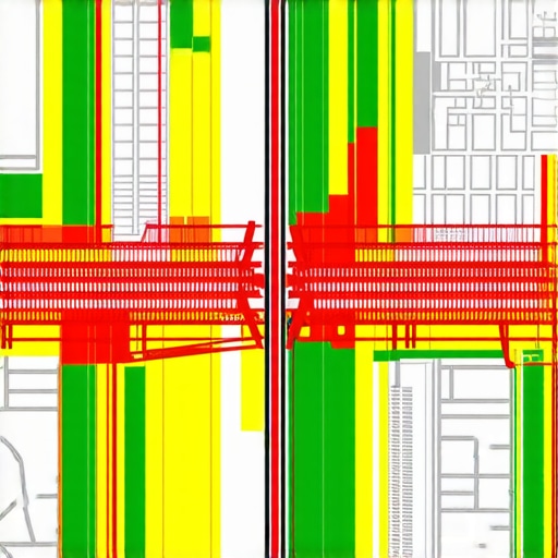A heatmap showing local search rank proximity and the ranking cliff effect for service area businesses.