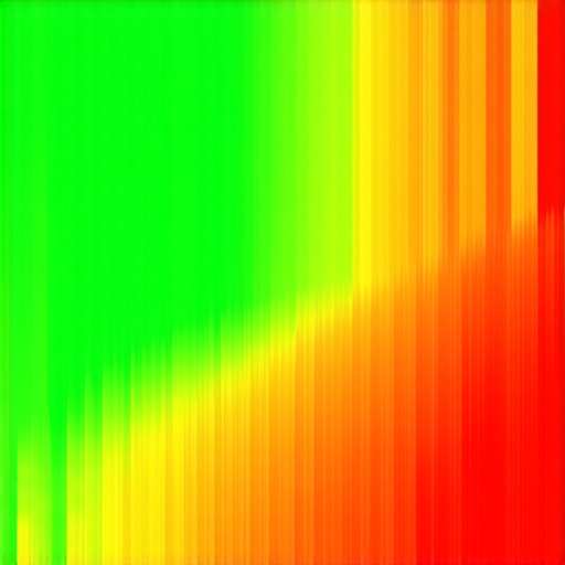 Local SEO Proximity Heatmap Visualization A map heatmap showing how local rankings vary by street corner.