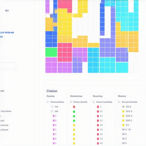 Local SEO software dashboard displaying grid rankings and citation monitoring alerts.