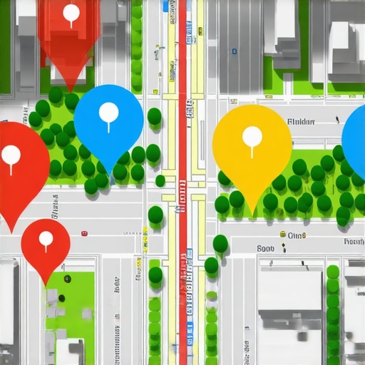 Visualizing Local Proximity with Grid Ranking Tools A digital grid showing how local SEO rankings change block-by-block in a city environment.