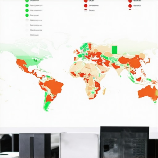 A digital dashboard showing NAP citation errors and map markers for local business auditing.