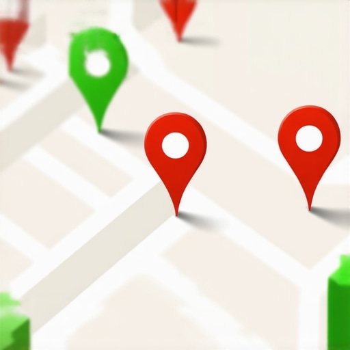 Visualizing the Local SEO Proximity Gap Isometric city map showing how local SEO rankings vary by block and proximity.