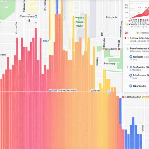 Visualizing the Local SEO Proximity Gap A local search ranking heatmap showing how visibility changes based on geographical proximity.