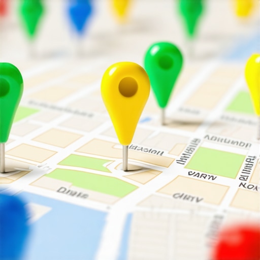 Visualizing the local search proximity grid Local SEO ranking grid showing proximity-based visibility for a small business.